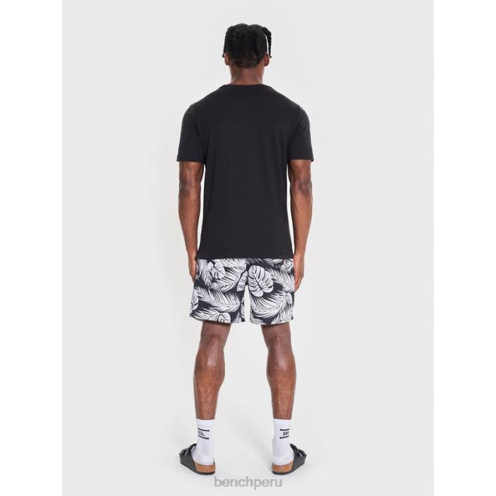 vestir Z4JZ41 negro Bench shorts de baño tropicales hombres