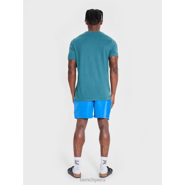 vestir Z4JZ44 real Bench shorts de baño azules hombres