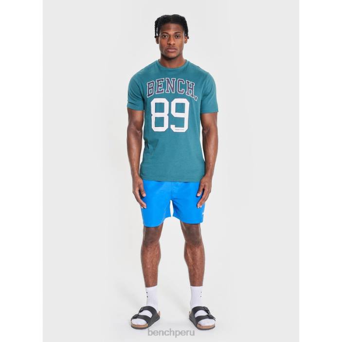 vestir Z4JZ44 real Bench shorts de baño azules hombres