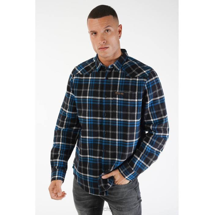 vestir Z4JZ29 clasificado Bench camisa de franela lauder hombres
