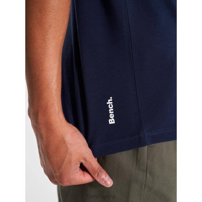 vestir Z4JZ1 clasificado Bench pack de 3 polos en blanco hombres