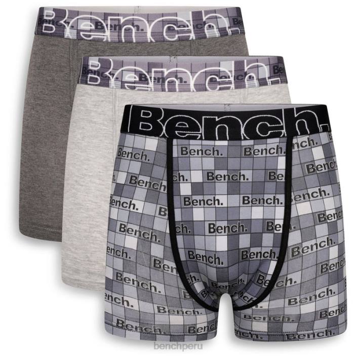 vestir Z4JZ74 clasificado Bench Pack de 3 calzoncillos krotas hombres