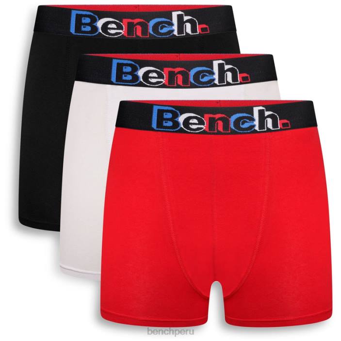 vestir Z4JZ78 clasificado Bench Seaska paquete de 3 calzoncillos hombres