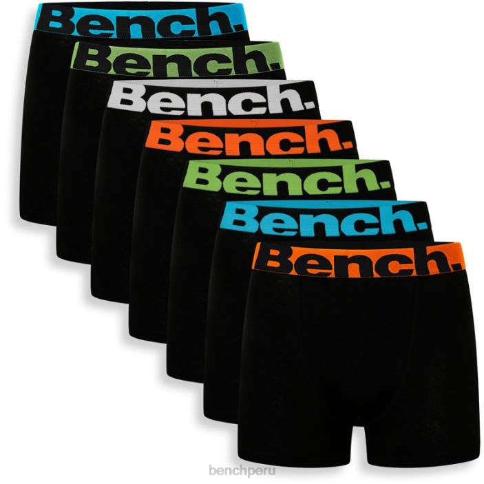 vestir Z4JZ82 negro Bench paquete de 7 calzoncillos diego hombres
