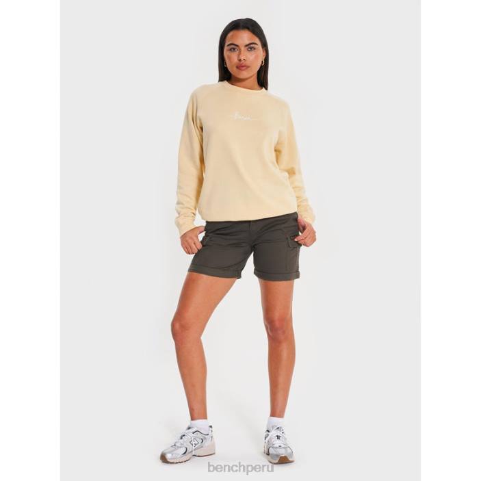 vestir Z4JZ134 caqui Bench pantalones cortos de combate ashline mujer