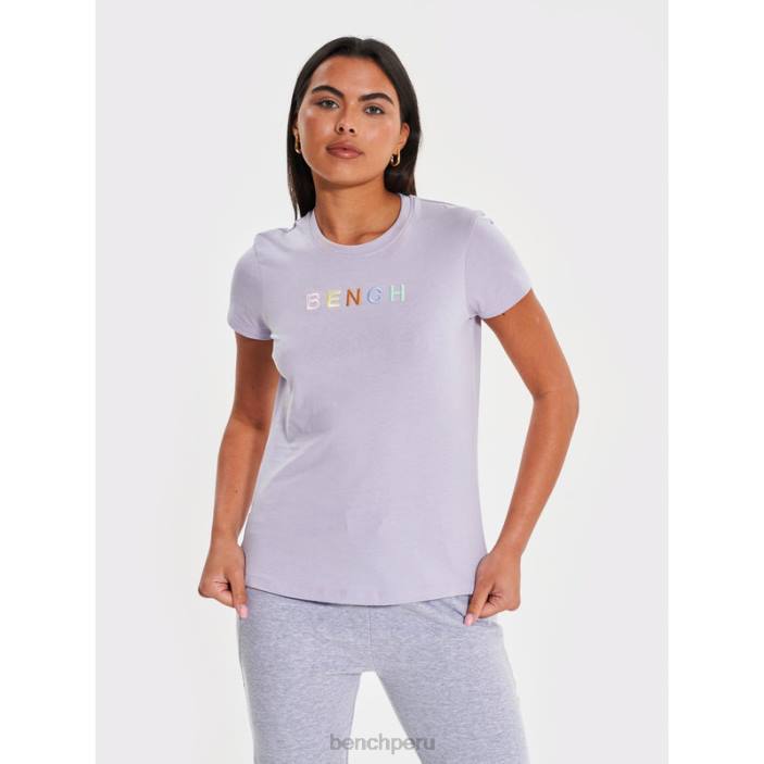 vestir Z4JZ94 lila Bench camiseta gallea mujer