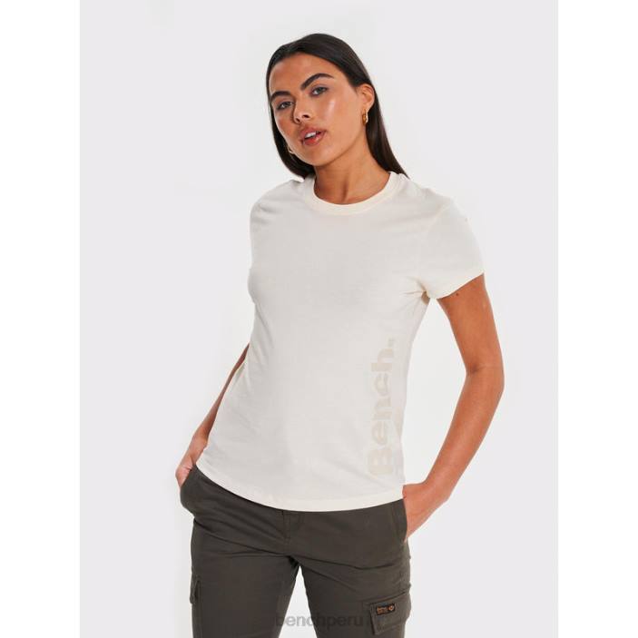 vestir Z4JZ97 blanco invierno Bench camiseta berla mujer