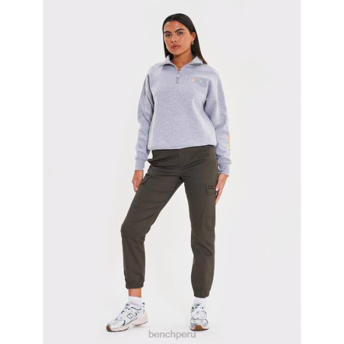 vestir Z4JZ102 gris marga Bench embudo de sudor jobelle qtr mujer