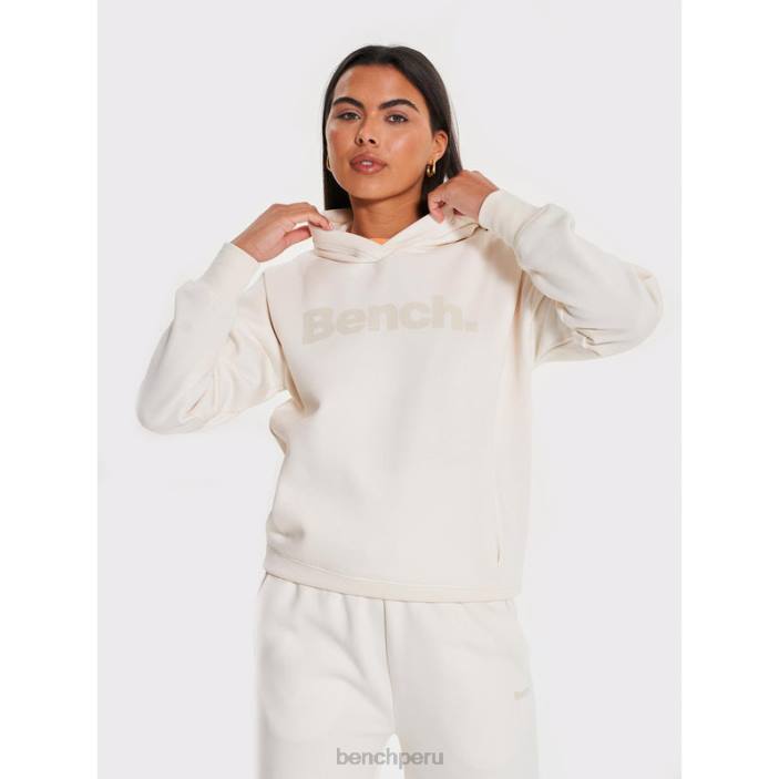 vestir Z4JZ107 blanco invierno Bench sudadera con capucha mujer